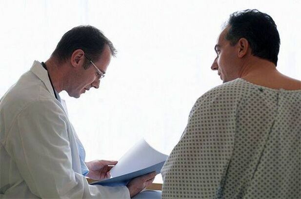 Gireseta sa doktor ang tambal alang sa prostatitis sa pasyente